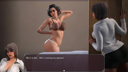 Lust Epidemic - Lesbian MILFs Are Playing in My Bedroom - Part 23
