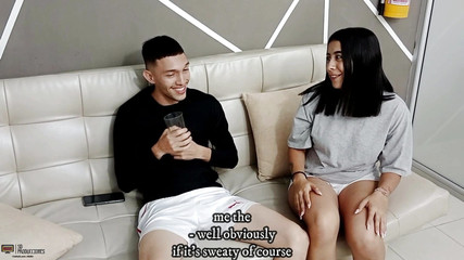 Massage to My Stepbrother Ends with a Happy Ending Cum in Mouth - Porn in Spanish