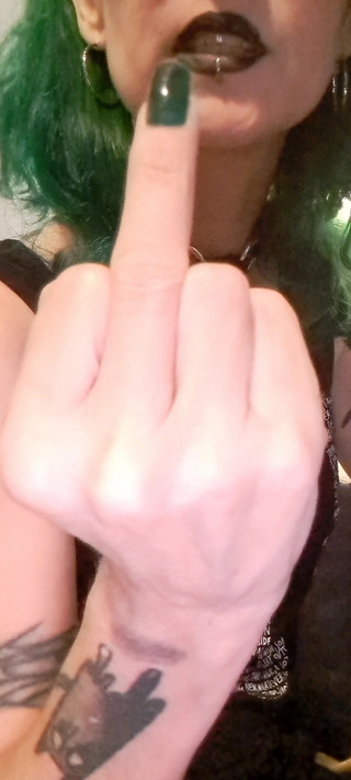 Flipping the Bird! Ignore Fetish Sfw