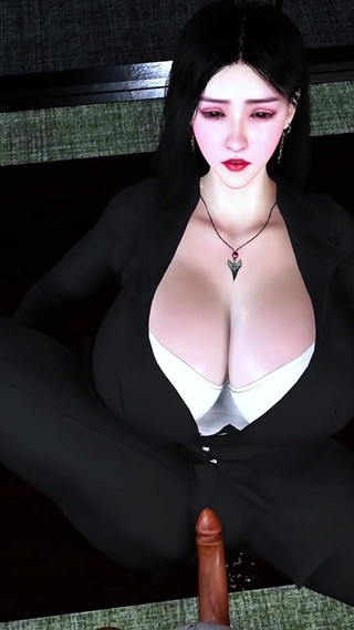 Beauty Leader Threesome Her Co-worker (p1) - 3D Animation Hentai