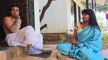 New the Cleaning Girl Had Sex with the Boy, His Cock Was Thick