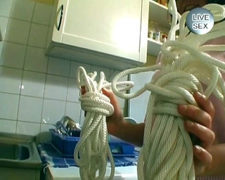 Curvy Babe From Germany Got Tied up and Fingered