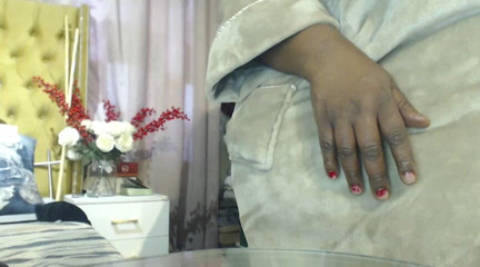 Black MILF in Her Sexy Robes