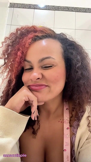 Public Toilet Farts at Cosplay Con - Gassy BBW in Cosplay