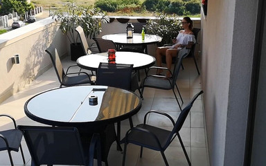 Watching My Neighbor Masturbating on Terrace