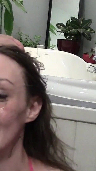 Vanessa Hastings Rough Face Fucking with Facial