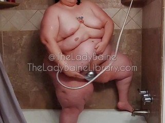 SSBBW quick morning shower