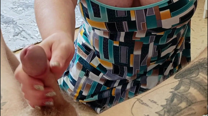 Mother-in-law Makes My Cock Hard and Makes Me Ejaculate While Giving a Blowjob