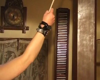 Blindfolded German Whore Tied up and Spanked