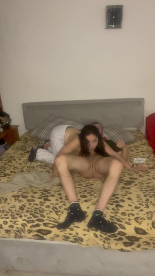 I Suck My Stepdad's Dick and Fuck Him Because I Haven't Seen Him in a Long Time.