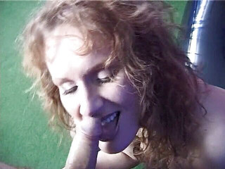 Fabulous milf sucks big pecker and toys her pussy at the casting