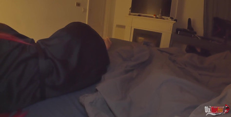 Stepmom Shares Bedroom with Horny Stepson - He Gets Blowjob and Sex with Hot MILF