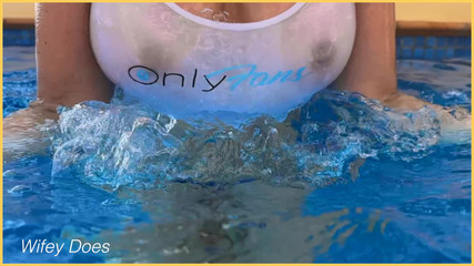 Wifey Tight White Shirt Braless