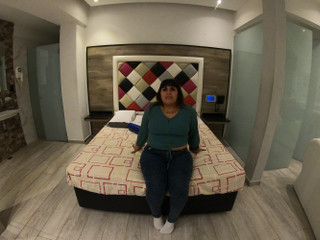 Argentinian Brunette Records Her First Porn Video