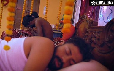 Newly just married wife fucks with her boy friend in front of her husband