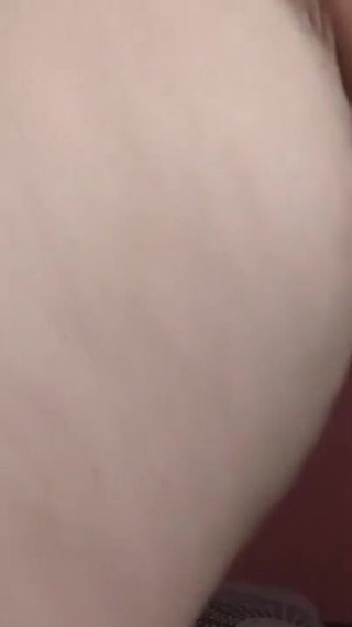 Pissing,dirty talk and boobs play in black and white pantyhos