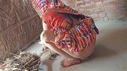 Bhabhi Was Cleaning the Room, Step Brother Fucked Her