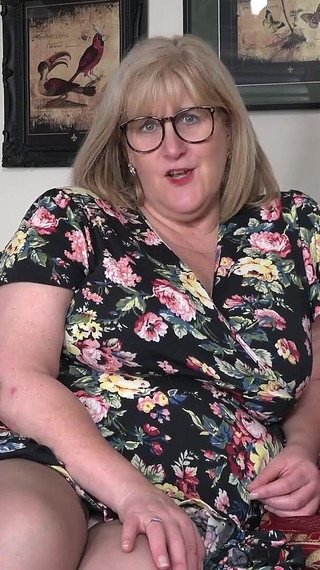 AuntJudy's - Your Mature Hairy BBW Stepaunty Catherine Gives You JOI