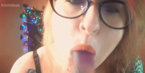 Gagging on the Dildo with a Lot of Saliva