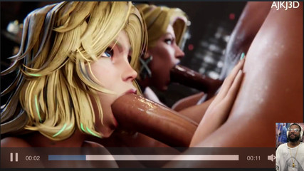 Emma and Sue Deepthroat Race, Tight Bald Pussy D!va Masturbates Ion the Street