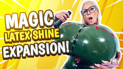 Magic latex shine for breast expansion