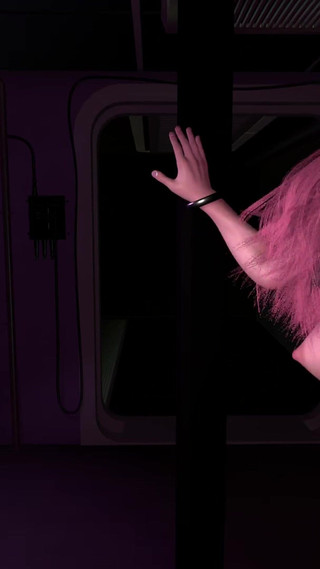 BDSM Standing Doggie with Fox Ear Girl