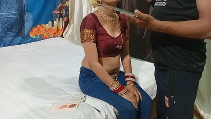 Makeup Artist Fucking New Bride's Pussy During Makeover