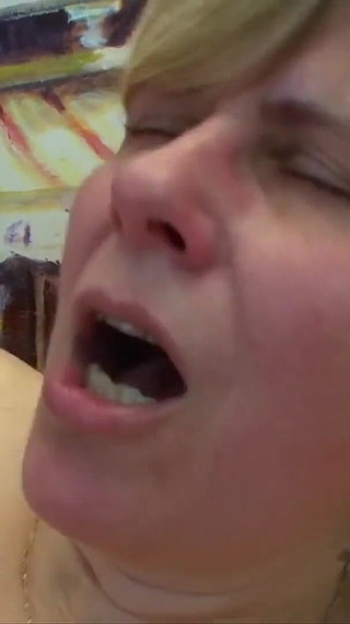 I fuck this very fat curvy blondie with her big soft boobs and her very hot puss all wet