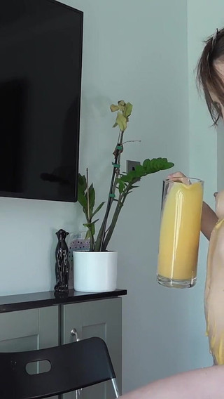 Secretary's Cake Sit, Custard Pour & Pee on Laptop