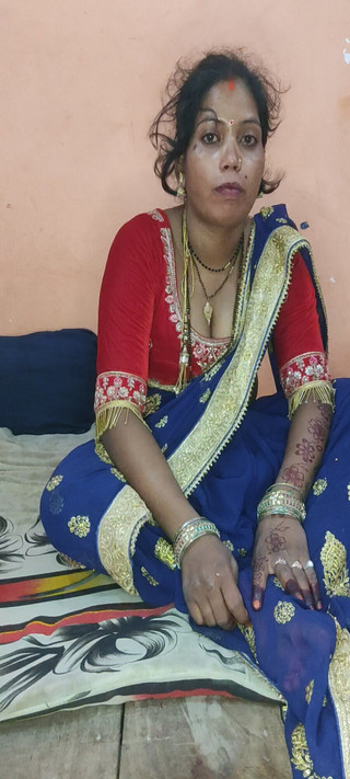 Left Stepsister of Indian Village in Lal Saari, Left Stepaunty of Indian Village in Lal Sari