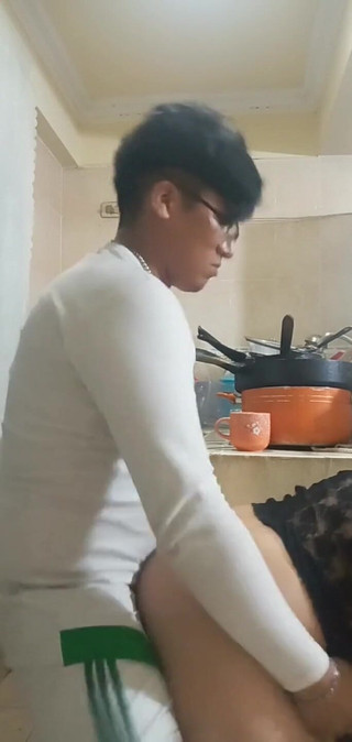 Employee Fucked in Kitchen and Bedroom