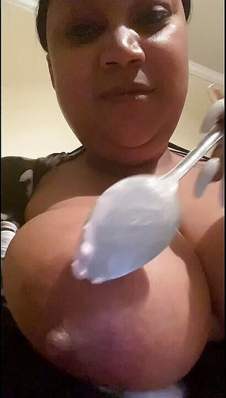 Sloppy ice cream titties