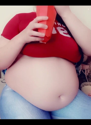 Fat Piggy Eating Too Much Mcdonald's