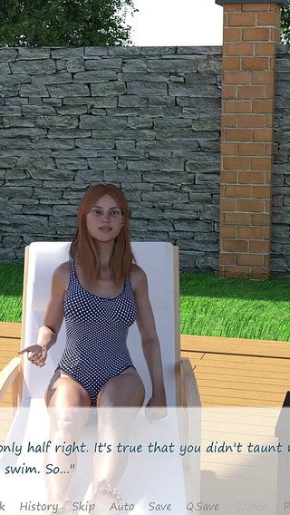 My Stepbrother's Wife #30 John Pressed His Face Against Jennifer's Breasts While Diving Into the Water