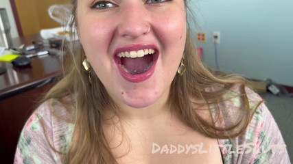 BBW Wife Blowjob at Work