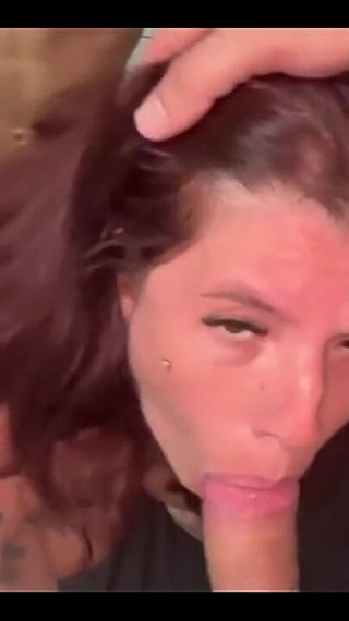 Double Penetration on the Tattooed Girl - Me and My Friend Took Her Hard!