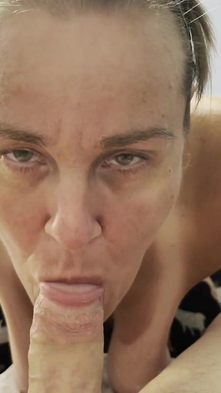 Mature Marie Loves Sucking Cock and Swallowing Every Last Drop of Cum