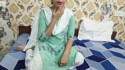 Son in Law Leaves Stepmother in Law with Dirty Hindi Audio