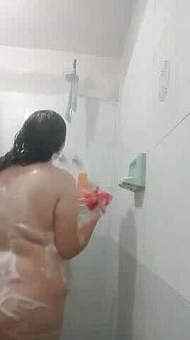 Taking shower for you