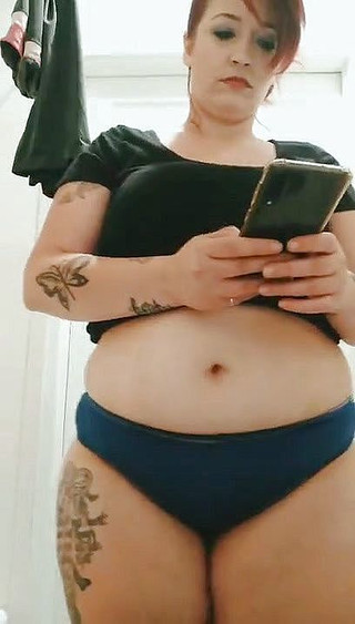 BBW belly fetish