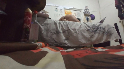 My Stepsister in Law Shows Me Her Hairy, Tight and Very Wet Pussy