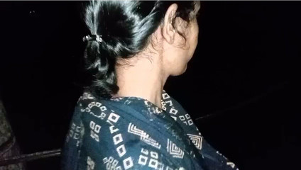 At Night, the She Got Fucked by Her Friend