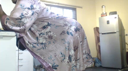 SSBBW Anal Masturbation and Loud Moaning