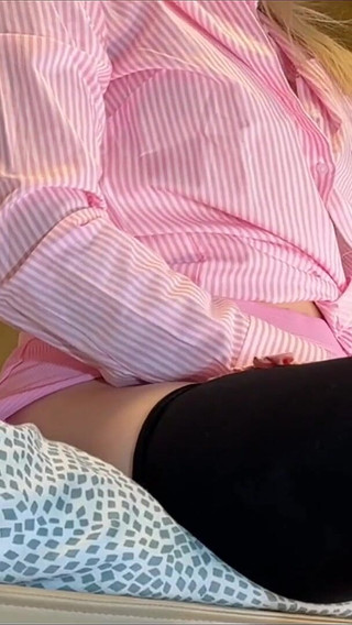 Hot and Horny Easter Bunny Makes a Big Cock Cumming by Losing Control and a Ruined Orgasm