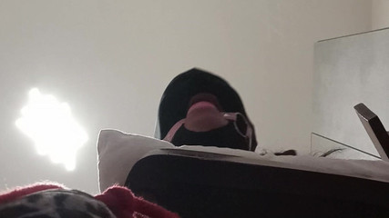 Tied up, Blindfolded and Ballgagged MILF Gets Fucked in Her Mouth, Pussy and Ass