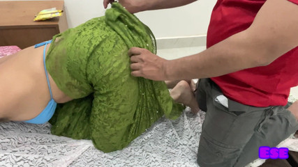 Desi Stepaunty First Took Cock in Her Pussy From Behind and Then Got Fucked While Playing Holi