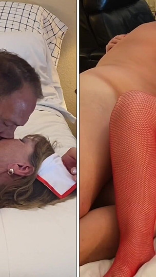 Granny Nurse: Sucking Cock & Fucking Dildos