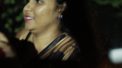 Terrace Night Fuck with Girlfriend While Her Parents Not in Home