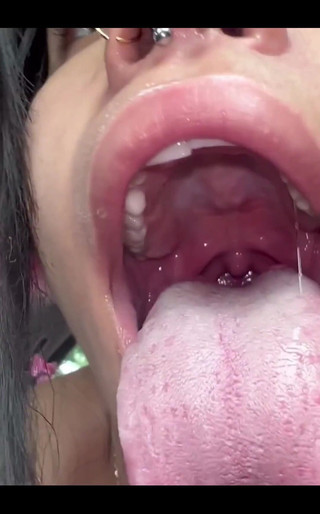 Sloppy Dildo Sucking in the Backseat