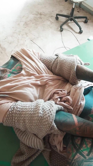 Tattooed Girl Gets Fuck in Public Anal - Orgasm and Squirt